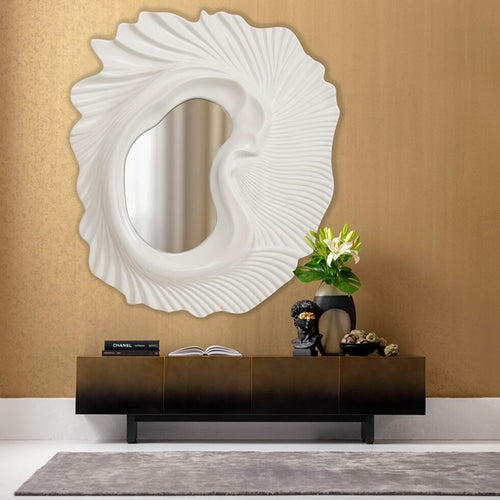 Kare Design Spiegel Orecchio 160x143cm wit