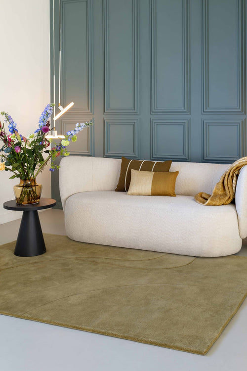 Vloerkleed MOMO Rugs Designer Elvire Instant Crush olive 200x250 cm - vtwonen shop