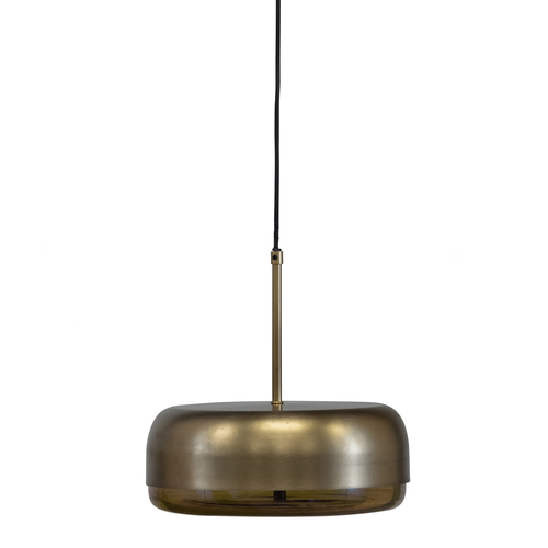 WOOOD hanglamp horizontaal Safa - Metaal - Brass - 34x33x33 - vtwonen shop