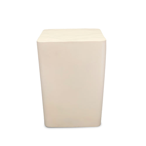S|P Collection - Bijzettafel 30x30xH47cm/35x35xH53cm 2-delig ivory Mio