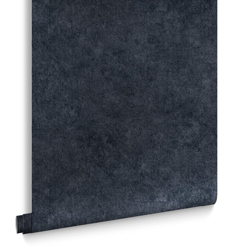 Graham & Brown Vliesbehang - Texture Plain Midnight - 10mx52cm - vtwonen shop