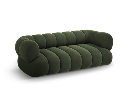 Cosmopolitan Design Bank Koge 3-zits, flueel groente - 95x210x70cm