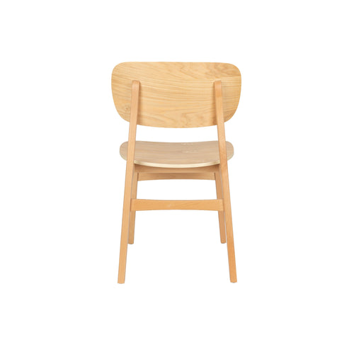 Zuiver Fleur Eetkamerstoelen Naturel - Set van 2