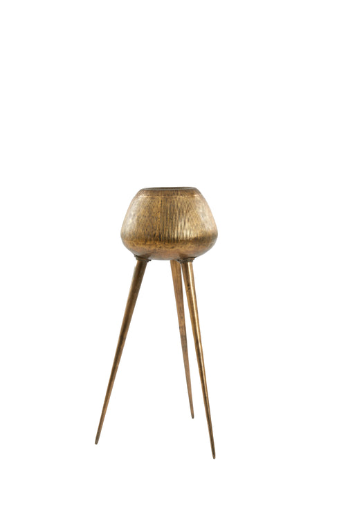 Light & Living pot MARIELLE - Ø44x124cm - goud - vtwonen shop
