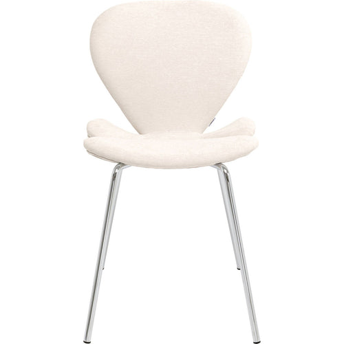 Kare Design Stoel Soft Blossom creme
