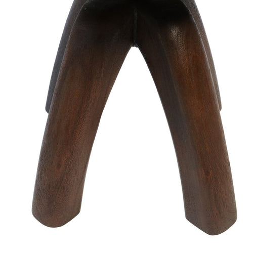 Giga Meubel Bijzettafel Mia - Bruin - Hout - 50x50cm