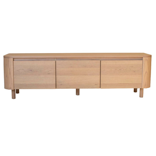 DÉJA Living Tv-meubel Valde - Naturel Hout - 200x40x35cm