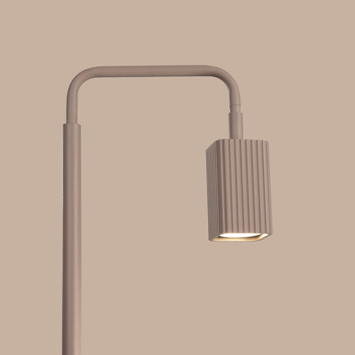 Sollux Lighting Vloerlamp RAYO 1 taupe - 30x30x160cm