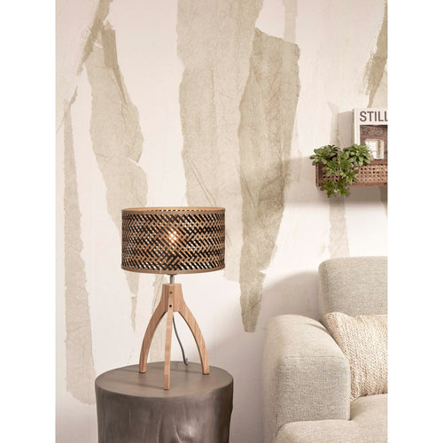 GOOD&MOJO tafellamp Java - bruin - Ø18cm - vtwonen shop