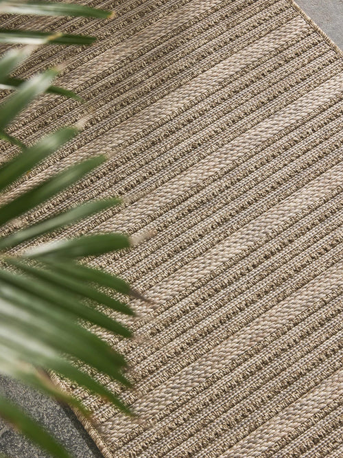 benuta binnen- en buitenloper Naoto - beige - 80x240 cm