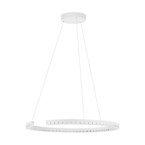 Nova Luce GREAMY Geïntegreerde LED-hanglamp voor plafond, zandwit, Triac dimbaar, 30W, 1950lm, 3000K