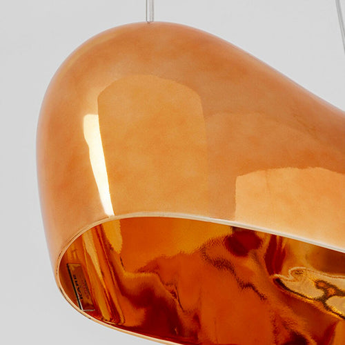 Kare Design Hanglamp Cloud Beam Double 50cm koper