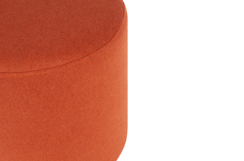 noo.ma FOLK Poef - Terracotta Wool