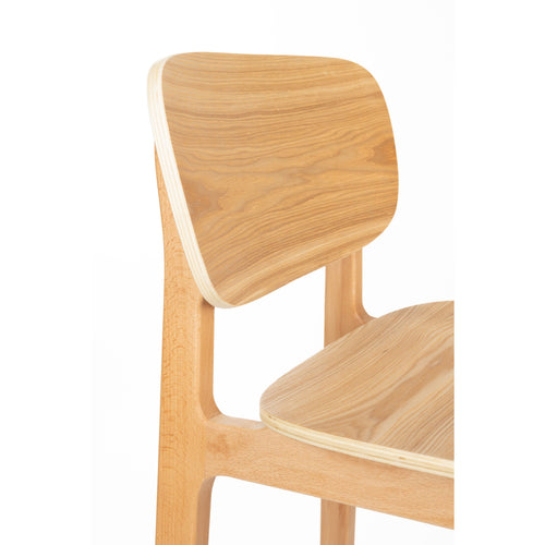Zuiver Fleur Barkruk Hout Beige