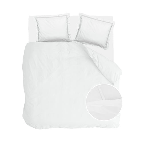 Walra - Dekbedovertrek Classic Elegance - 200x220 cm - Wit