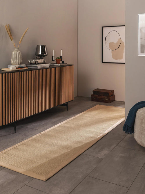 benuta sisal loper Sana - crème - 70x300 cm