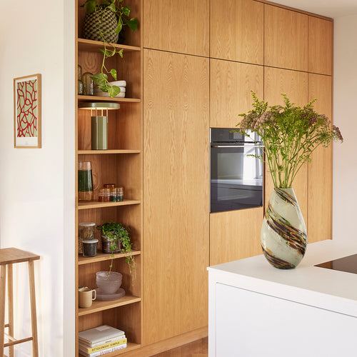 Hübsch bord Fuyu - glas - ø27xh2cm - vtwonen shop