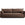 Cosmopolitan Design Slaapbank met opbergdoos Matera 3-zits, flueel chocolade - 108x240x86cm
