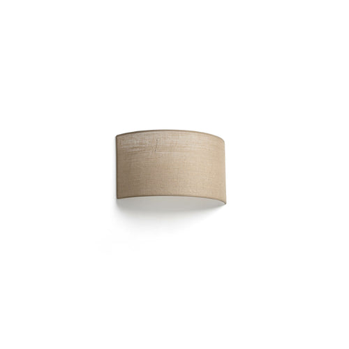 Faro Otton Horizontale Ronde Jute Wandlamp 2L