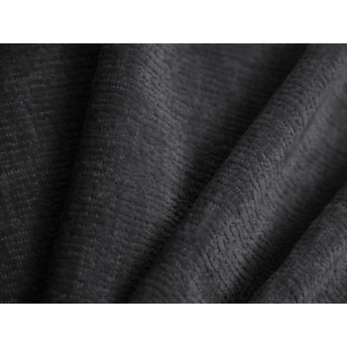 Cosmopolitan Design - Opbergbed met hoofdeinde Asti 90x200cm chenille donkergrijs - 220x130x95cm