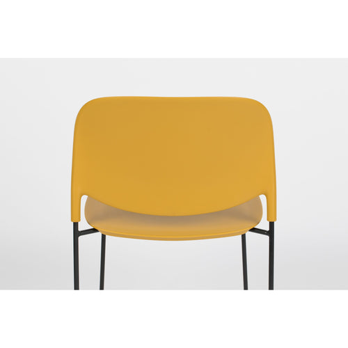 Housecraft Living Stacks Stapelbare Eetkamerstoelen Okergeel - Set van 4 - vtwonen shop