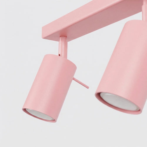 Sollux Lighting Plafondlamp RING 4L roze - 80x6x16cm