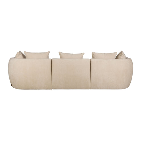 Dutchbone Rocca 4,5-zitsbank Latte/ Beige - vtwonen shop