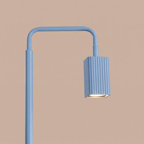 Sollux Lighting Vloerlamp RAYO 1 azuurblauw - 30x30x160cm