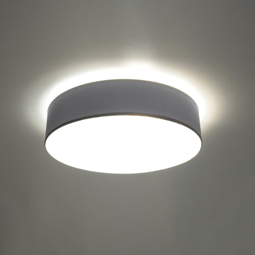 Sollux Lighting Plafondlamp ARENA 55 grijs - 55x55x11cm