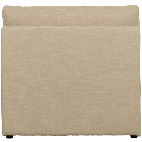 vtwonen 1-zits bank element zonder arm Family - Polyster - Zand - 85x90x98 - vtwonen shop
