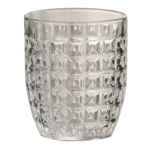 J-Line glas  Motief - glas - transparant - 4 stuks - vtwonen shop