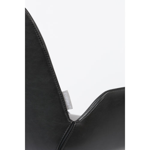 Zuiver Brit LL Eetkamerstoelen armleuning Zwart - Set van 2 - vtwonen shop