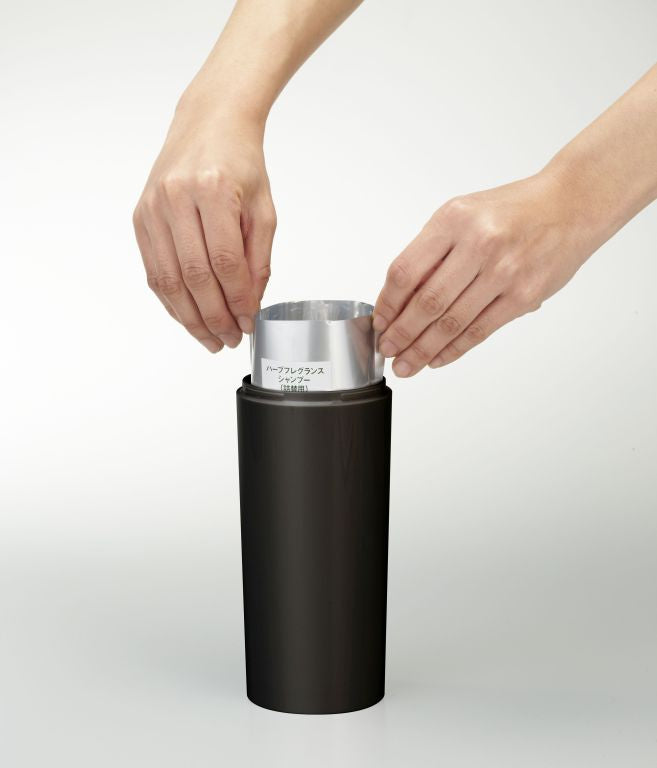 Yamazaki Zeepdispenser - Tower - Zwart – vtwonen shop