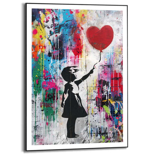 Reinders schilderij Meisje met de ballon - 70x50cm