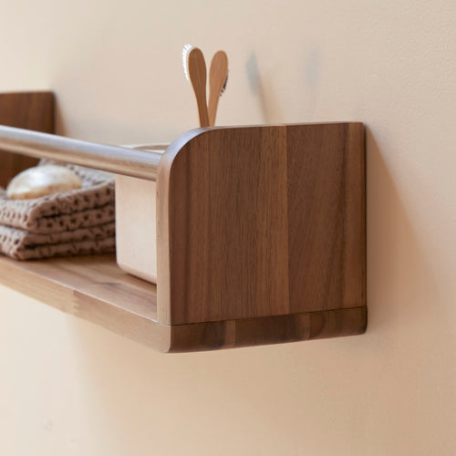 Tikamoon Badkamerplank van massief acaciahout 60 cm - Naturel - vtwonen shop