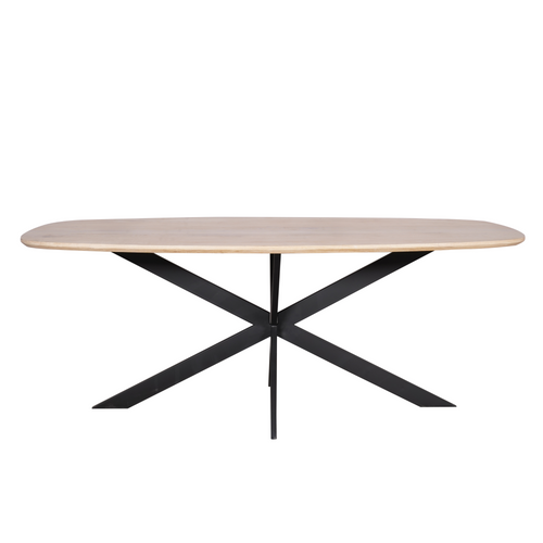 Starfurn  eettafel Ferris - bruin - 100x200x76cm