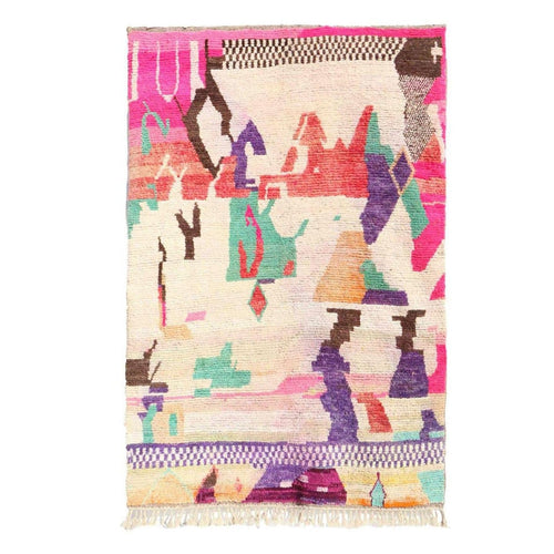 AFK Living vloerkleed Berber - handgemaakt - Wol - 200 x 300 cm