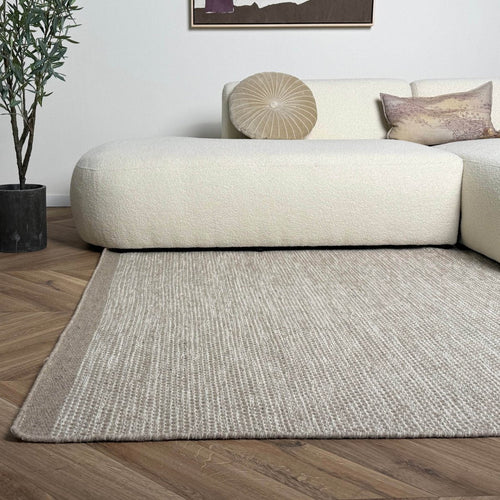 Wollen vloerkleed Taff beige - Interieur05 - 340 x 240 cm - vtwonen shop