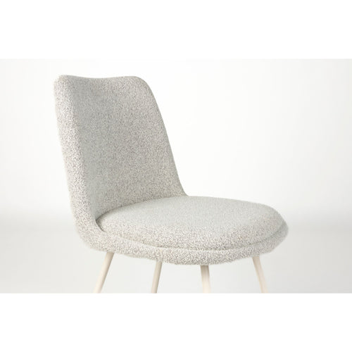 Housecraft Living Fijs Eetkamerstoelen Off-White - Set van 2 - vtwonen shop