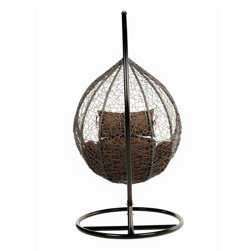 Home Deluxe Hangstoel CIELO Bruin Met regenhoes - vtwonen shop