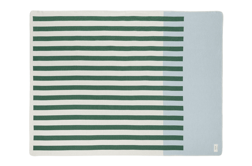 noo.ma ONU Katoenen deken - Forest Green - vtwonen shop