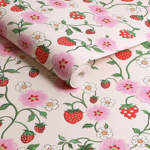 Cath Kidston Vliesbehang - Strawberry Spring - vtwonen shop