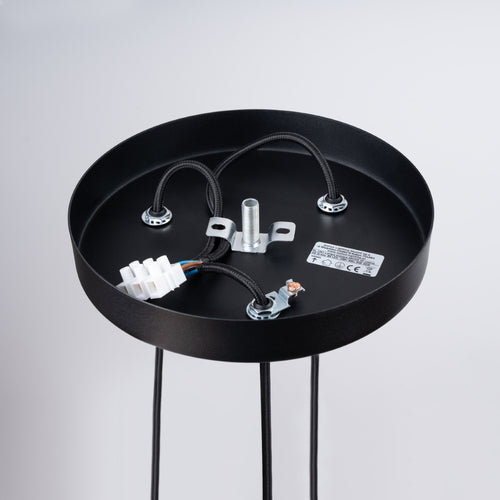 Sollux Lighting Hanglamp ARCHE 3P zwart - 20x20x120cm