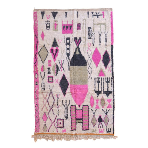 AFK Living vloerkleed Berber - handgemaakt - Wol - 179 x 274 cm