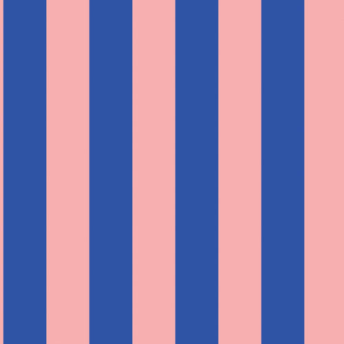 ESTAhome behang strepen licht roze en blauw - 53 cm x 10.05 m - 139907 - vtwonen shop