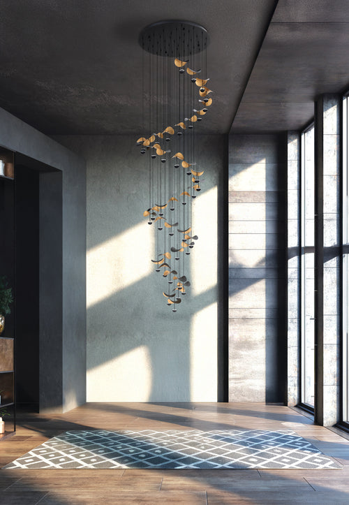 Stars of Light hanglamp Dracera - goud