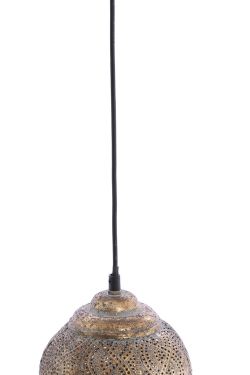 Light & Living hanglamp RYOTA - bruin - Ø53x63.5cm - vtwonen shop