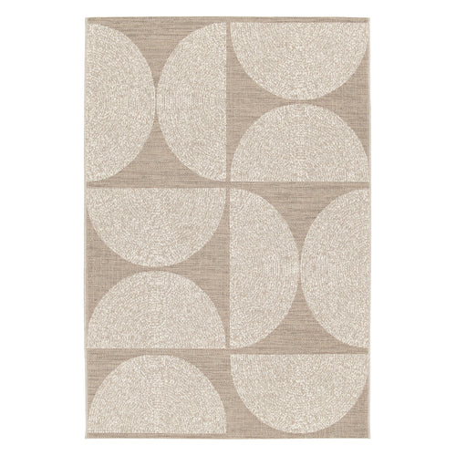 AFK Living vloerkleed Halv - voor binnen en buiten - beige - 160 x 230 cm