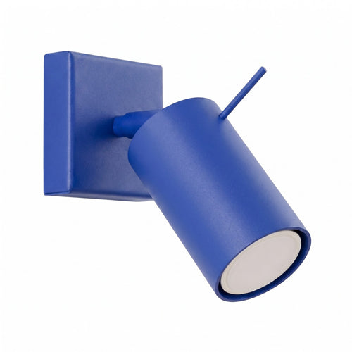 Sollux Lighting Wandlamp RING ultramarijn - 8x16x8cm