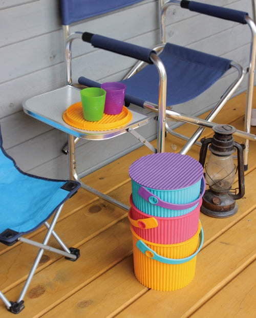 Hachiman Omnioutil Opbergemmer - Mini - Roze/Oranje - vtwonen shop